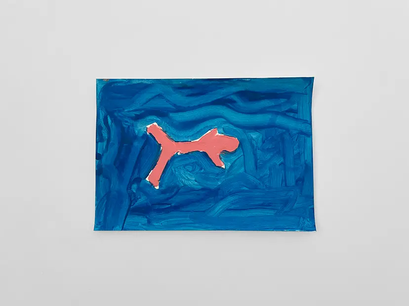 Portrait of an Artist (Pool with Two Figures) (8952) by 平山 昌尚
