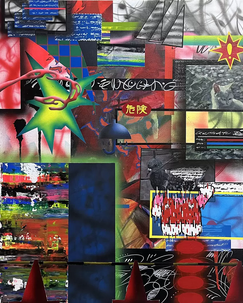 Mixed-line media -Lunderstand that there are elements.- by Kobayashi Taro