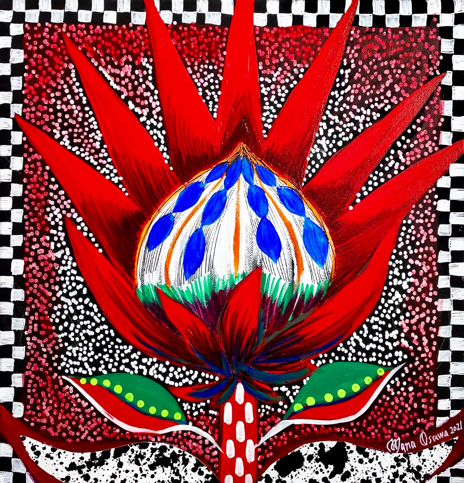King Protea Composition 