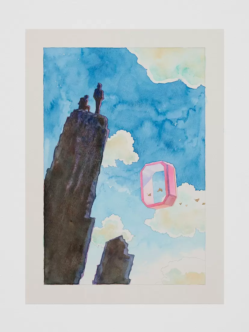 空の何か by Atsushi Fukui
