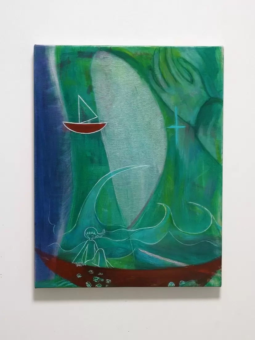 2人だけの時間 by 瑞慶覧沙綾 | Online art store for contemporary