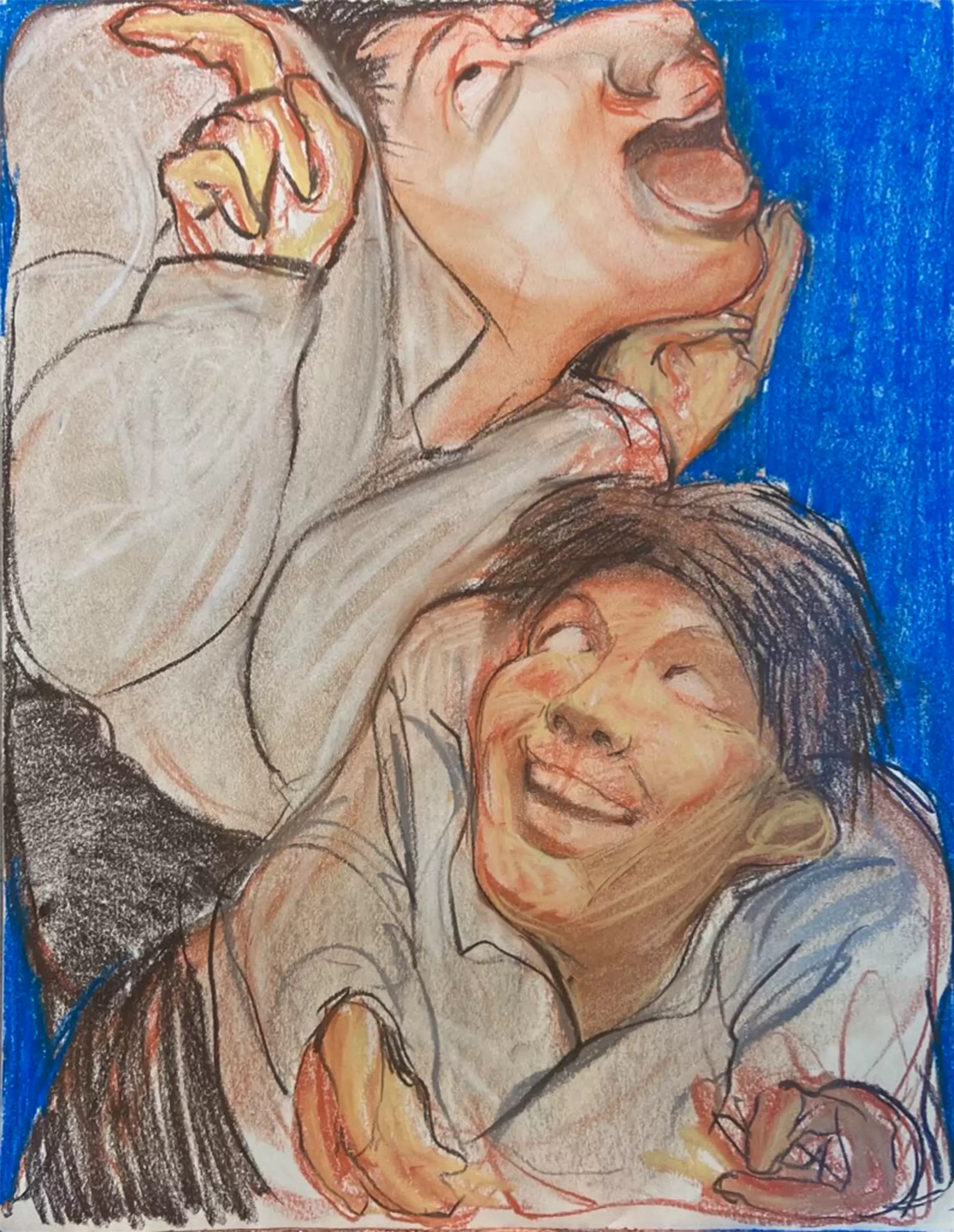 Drawing of "人を馬鹿にするのも人”