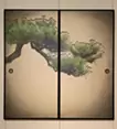 Pine tree fusuma map