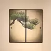 Pine tree fusuma map