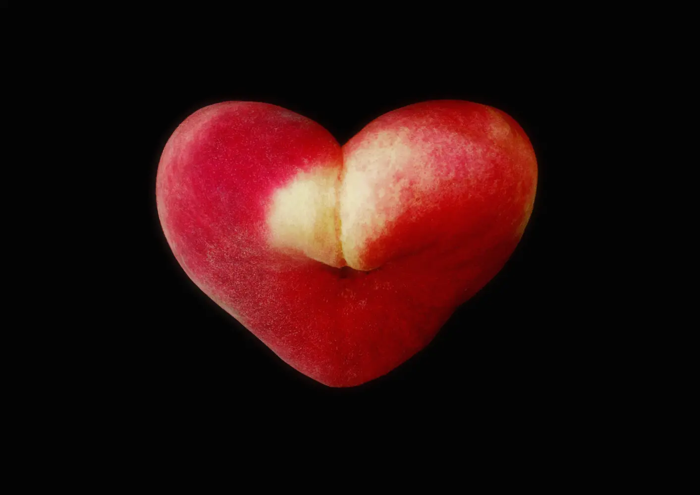 Heart Peach