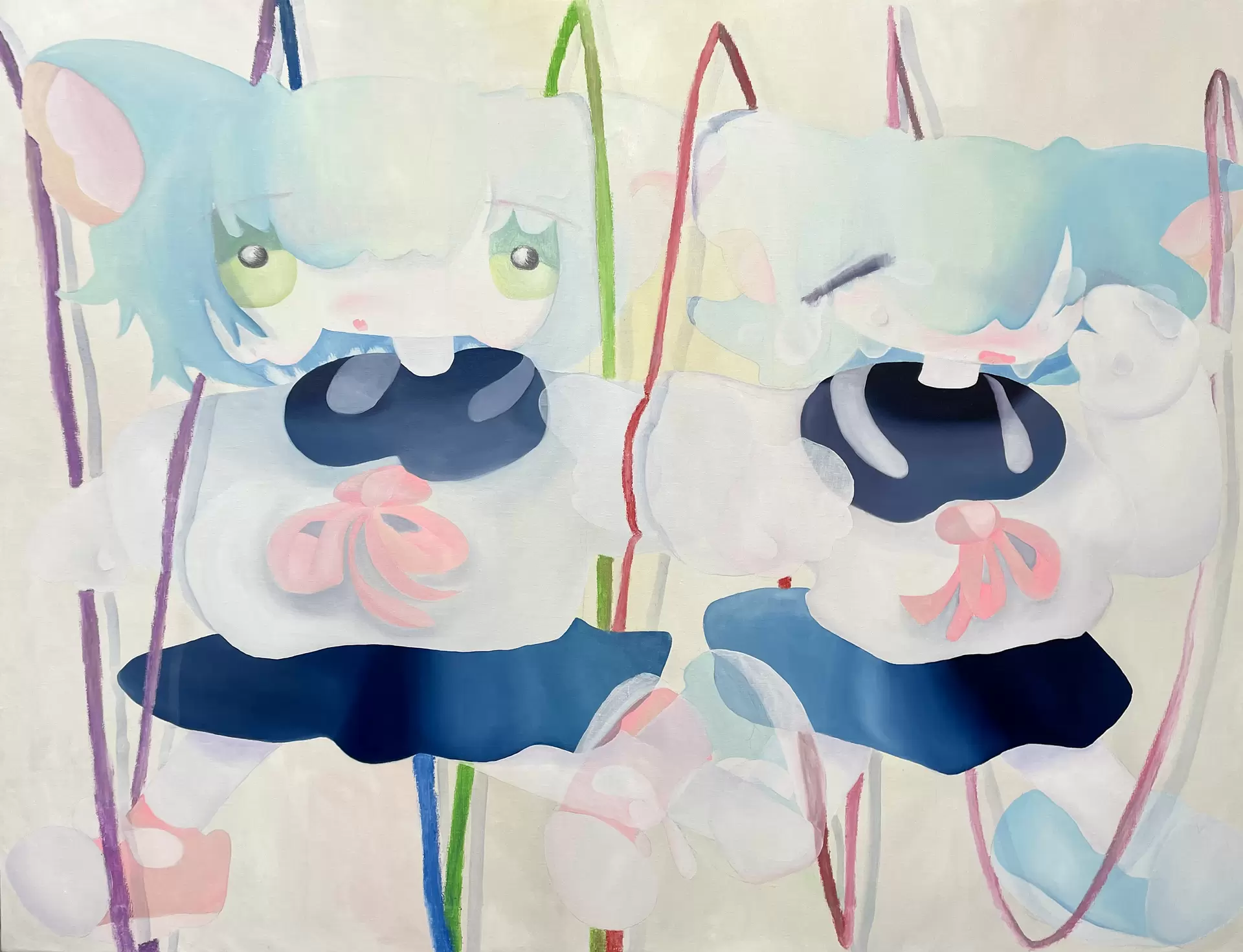 すれちがう