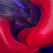 Dispersed Balloon - Red & Purple