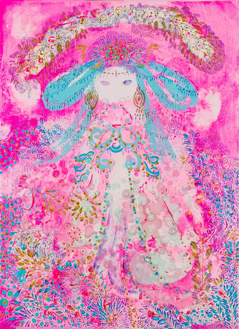 Princess in the Pink Garden by 春田 紗良