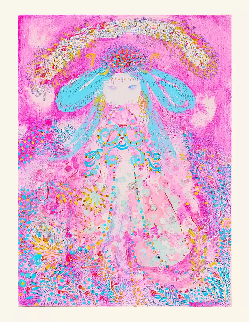 Princess in the Pink Garden by 春田紗良