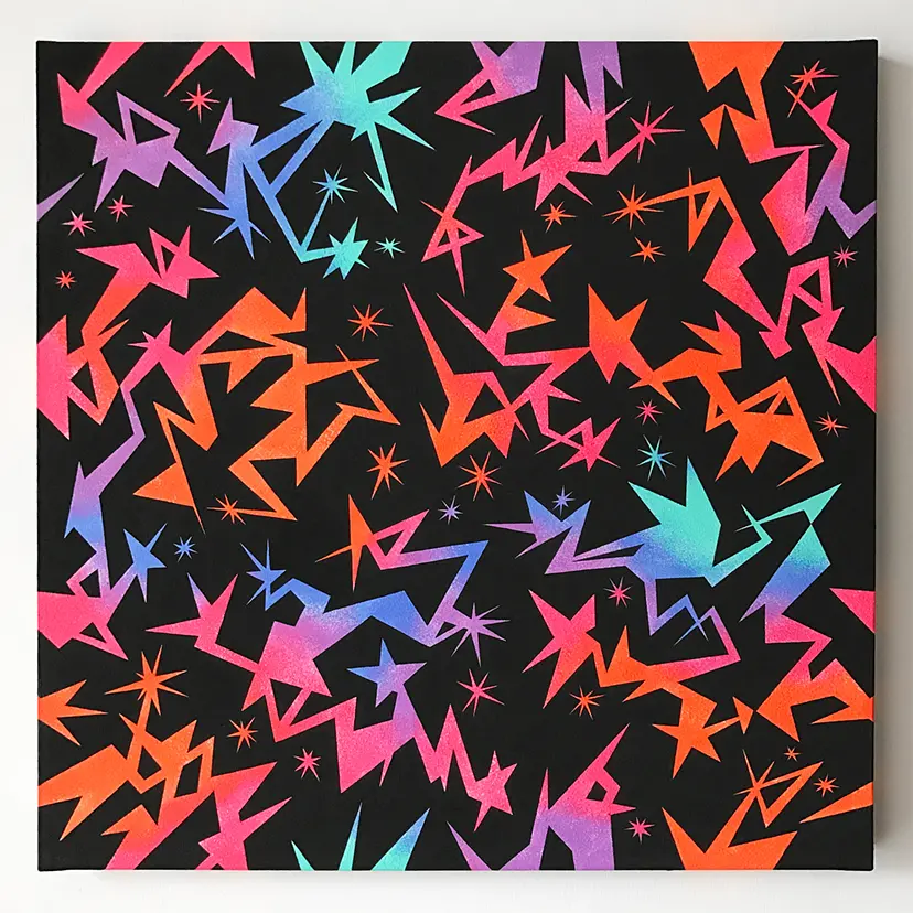 スターダスト・カモフラージュ008r 夜 | Stardust Camouflage 008r Night by おれちょ本多