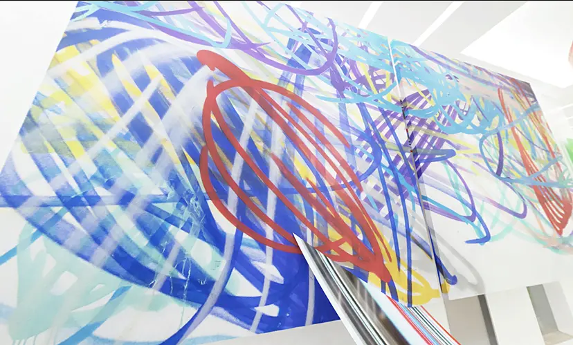 Untitled Drawing (by a device for graffiti) #6 ~ by yang02