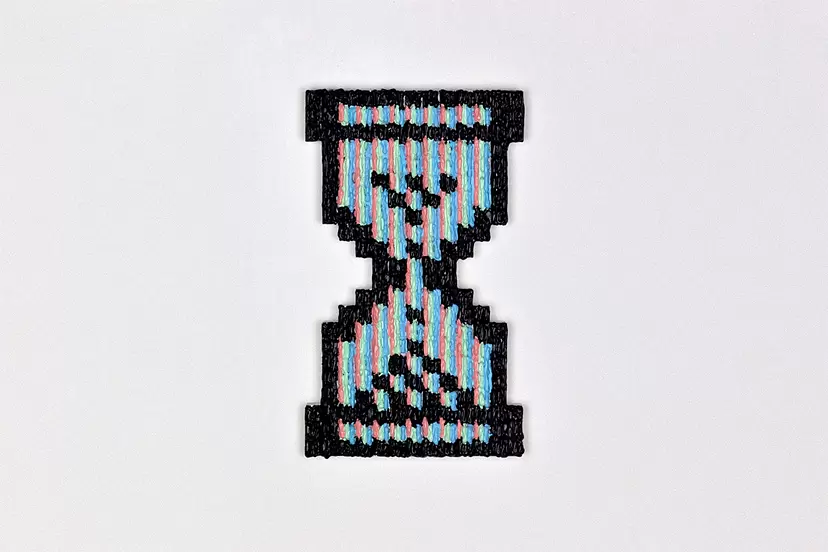 hourglass cursor WIN95 by 香月恵介