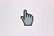 hand cursor WIN95