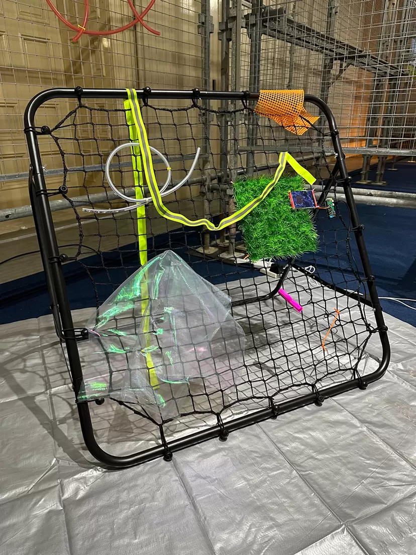 flotsam#11(rebound net) by 彌永ゆり子