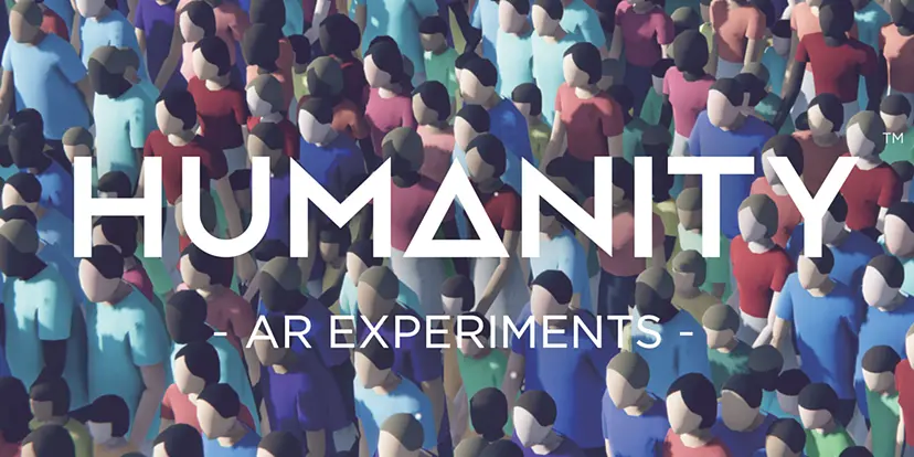 HUMANITY - AR EXPERIMENTS - 																		 by 中村勇吾＋北千住デザイン＋JEMAPUR