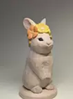 花咲けるウサギ
