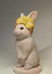 花咲けるウサギ