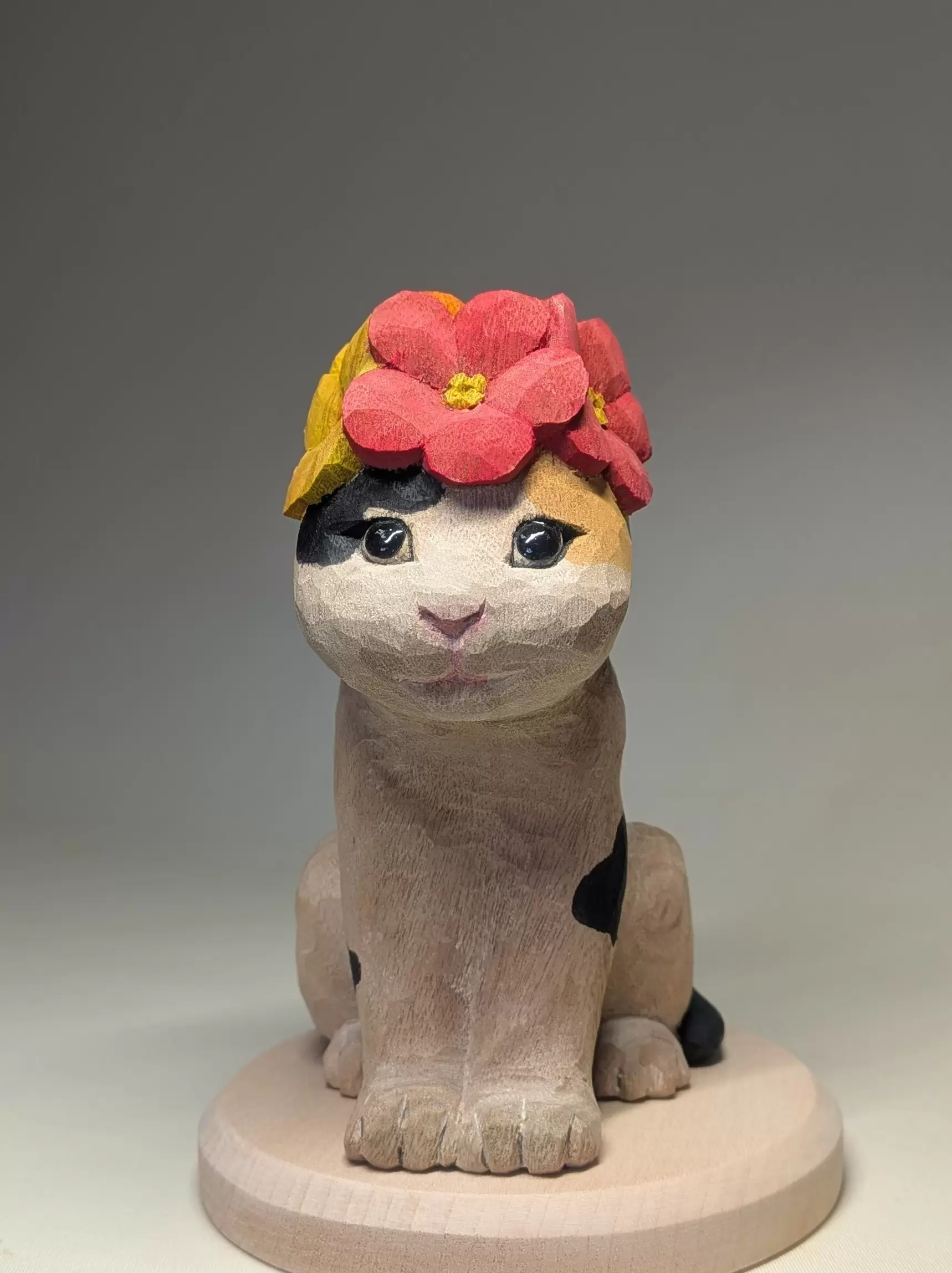 花咲ける猫