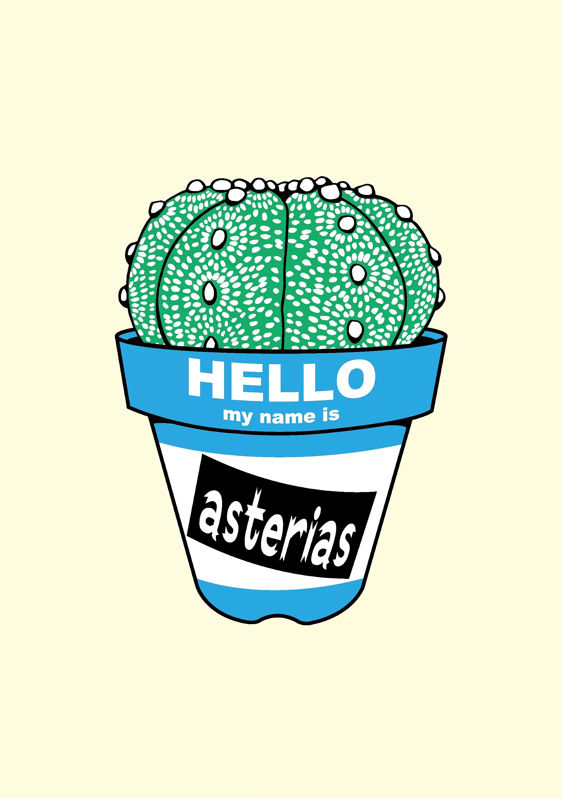  Astrophytum asterias