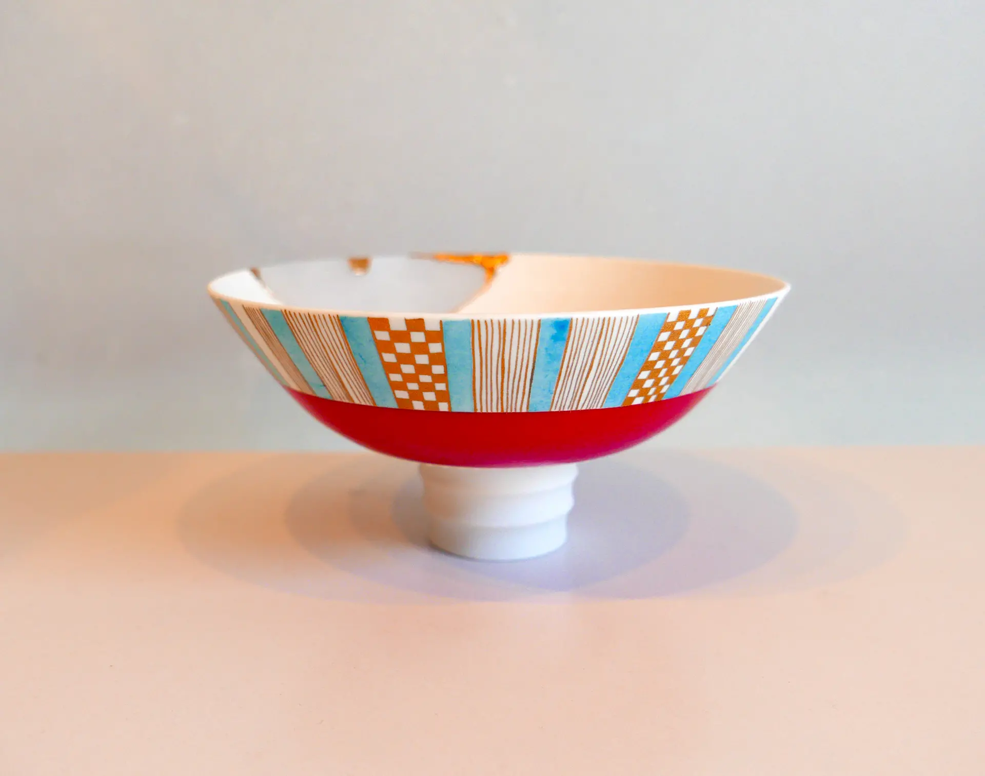 MEMENTO  stripe bowl