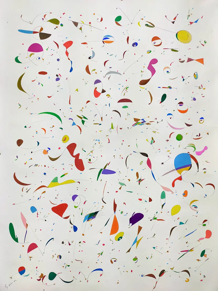 1000億の微生物 by 渋田 薫  Kaoru Shibuta
