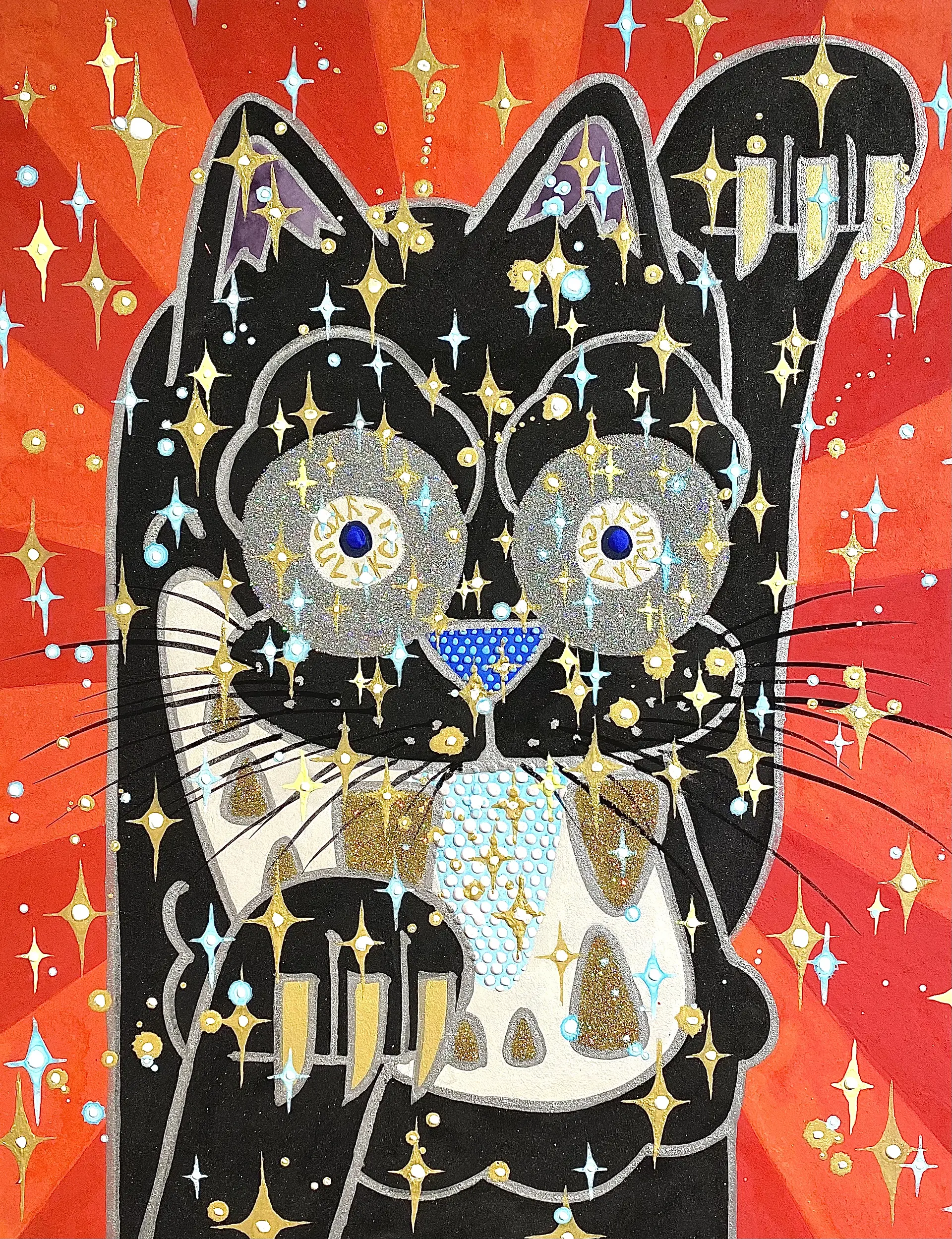 超黒招キ猫様 by 若佐慎一 | 現代アートの販売・通販 | ArtSticker