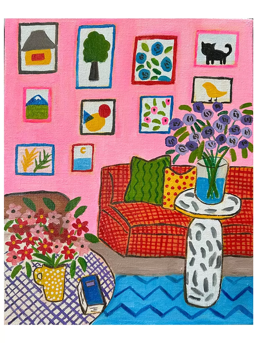 Colourful room 2 by Teerawat Kanako