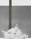 猫　雪