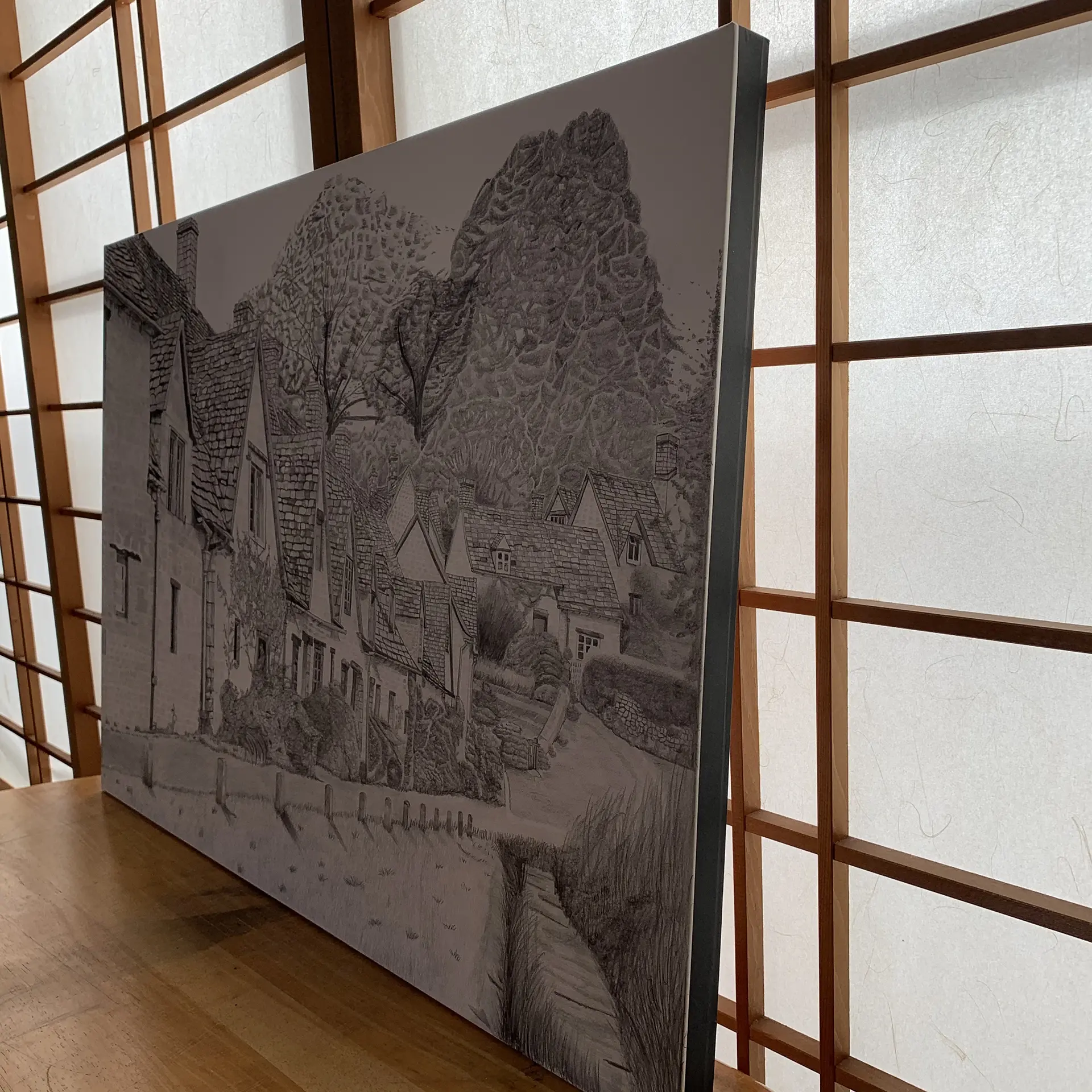 絵画　アフロアール Photo by 駕籠真太郎 (@shintarokago1969) · August 18, 2025