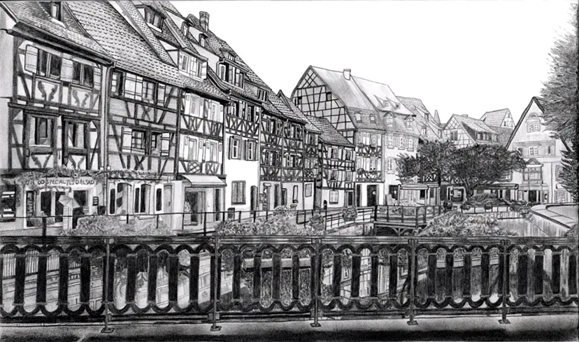 Town Scape of Colmar by 今井敦