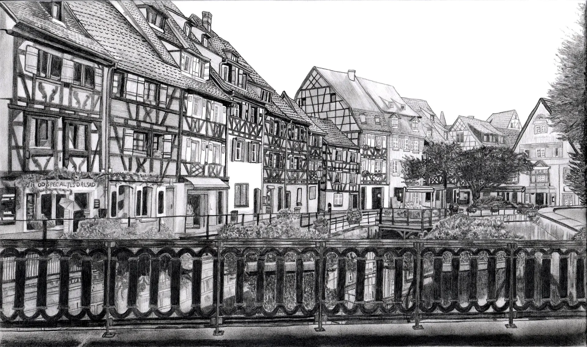 Town Scape of Colmar