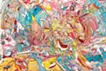 Abstract Bouquet 260126 (Pearl White x Red)