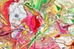 Abstract Bouquet 260126 (Pearl White x Red)