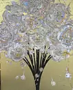 Abstract Bouquet 251108 (Brass Gold x Gold)