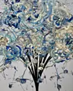 Abstract Bouquet 250812 (Sax Blue x Turquoise Blue)