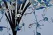 Abstract Bouquet 250812 (Sax Blue x Turquoise Blue)