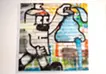 Painting with junk spray