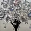Abstract Bouquet 260219 (Silver x Gray Silver)