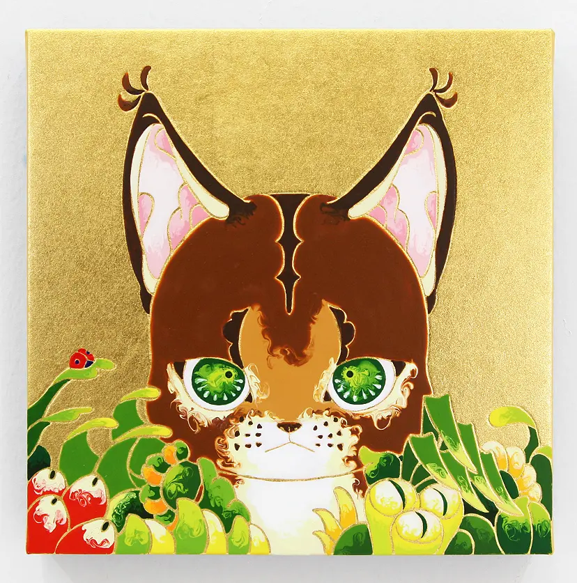 (Felidea) Caracal by 住吉 明子