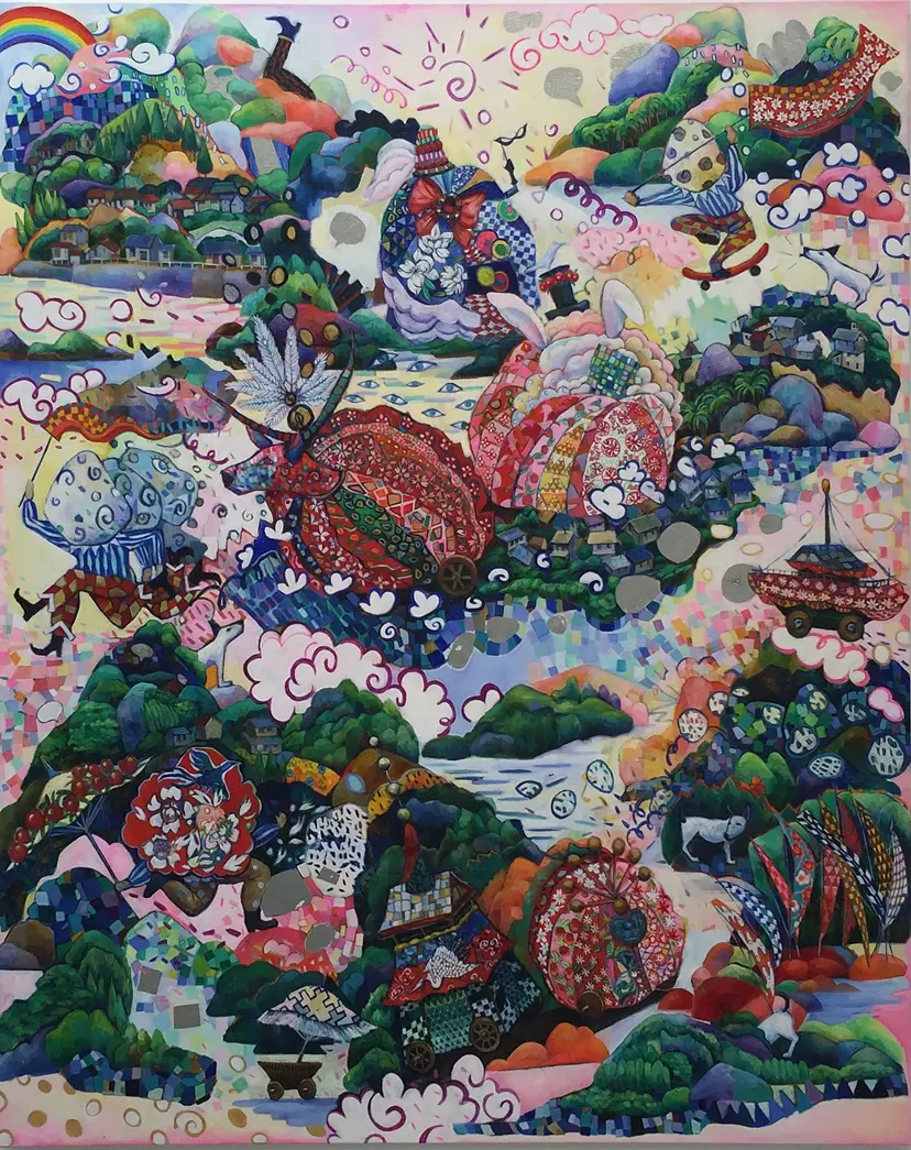 祭りが来る by 渡辺愛子