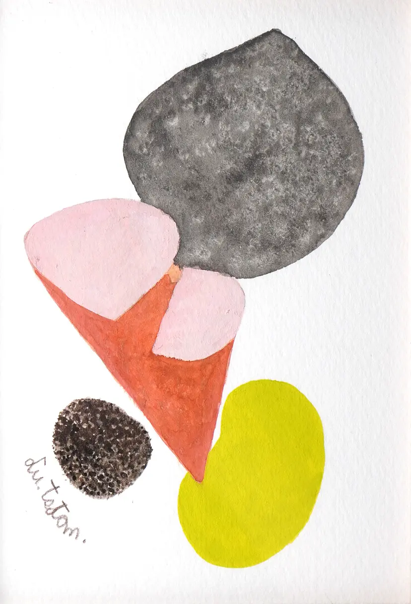 One Small One / 191127-3 no.0006 / ”みちてはぜる苗03”  by Fujishima TOM