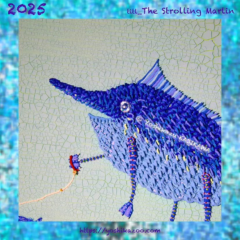 The Strolling Marlin by Yoshikazu KAJIKAWA