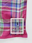 PLUS_RALPH LAUREN_pink madras check bath towel 