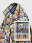 PLUS_RALPH LAUREN_orange madras check
