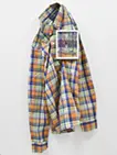 PLUS_RALPH LAUREN_orange madras check