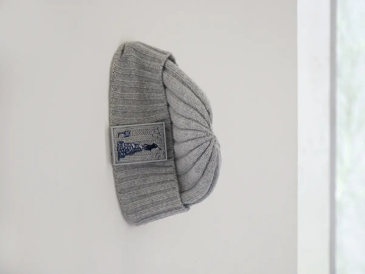 PLUS_POLO RALPH LAUREN_gray kint cap