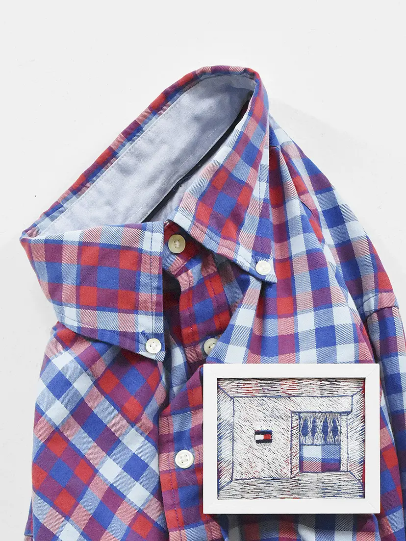 PLUS_TOMMY HILFIGER_block check by 久村 卓