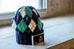 PLUS_BURBERRY_argyle knit cap