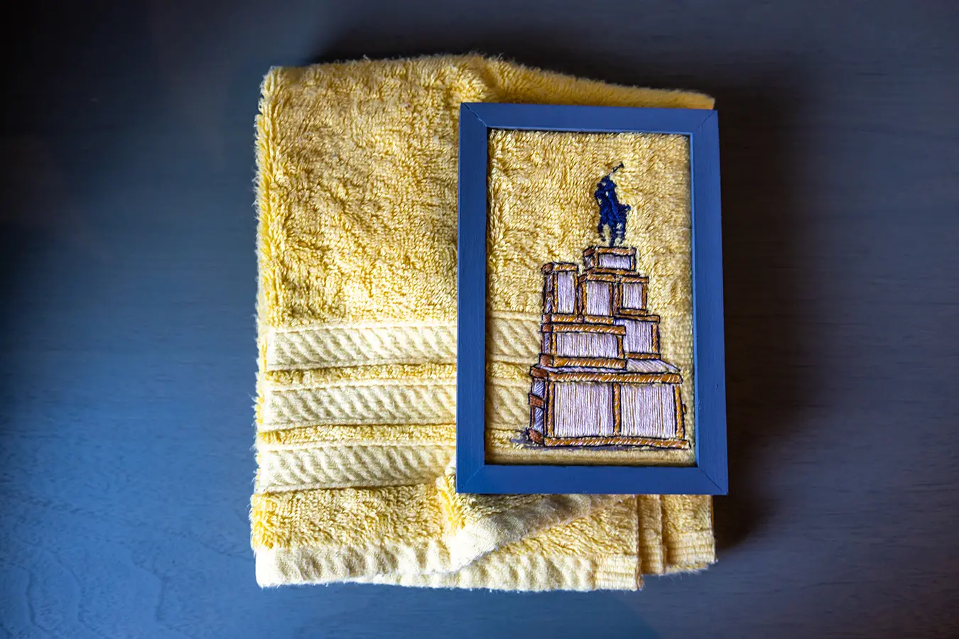 PLUS_RALPH LAUREN_yellow bath towl  