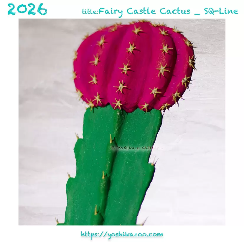 Moon Cactus_ SQ-Line by 梶川能一